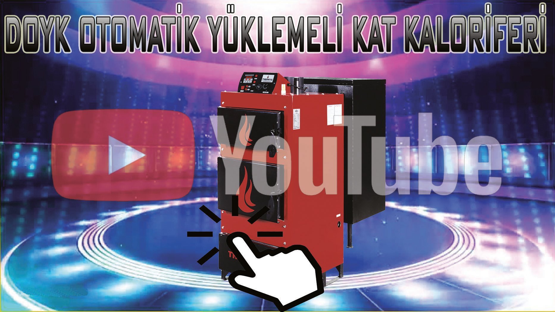 Doyk otomatik stokerli kazan kat kaloriferi videosu